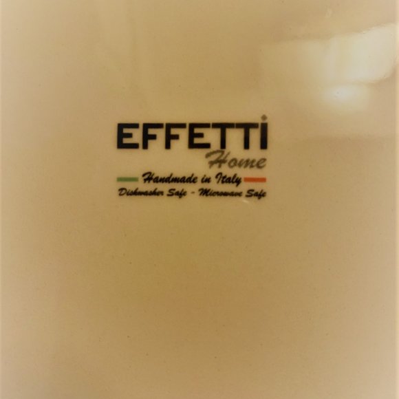 Beautiful Square Appetizer Plate by Effetti - Handmade in Italy - Rabbit Design - Picture 5 of 5